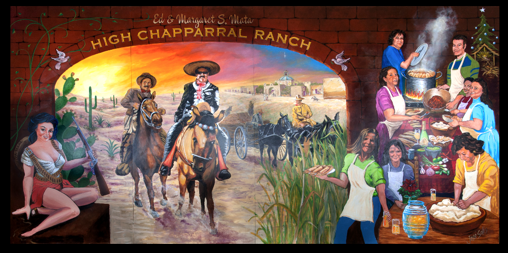 Pancho Villa mural