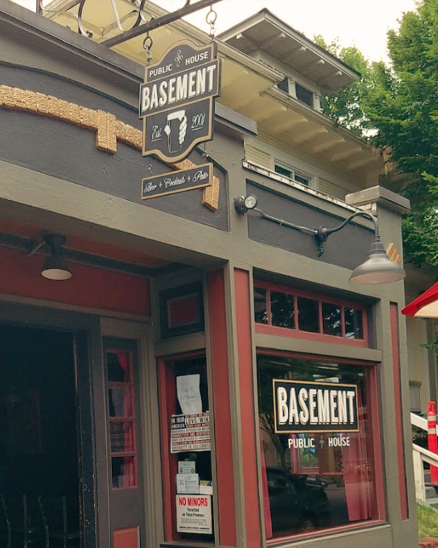 Basement Pub Carved dimensional hanging sign