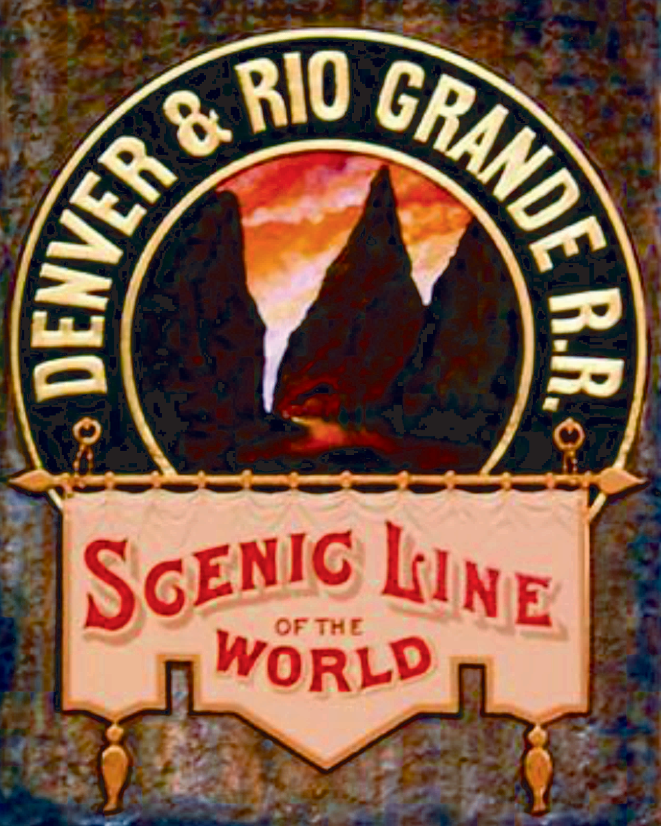 Denver & Rio Grande RR sign