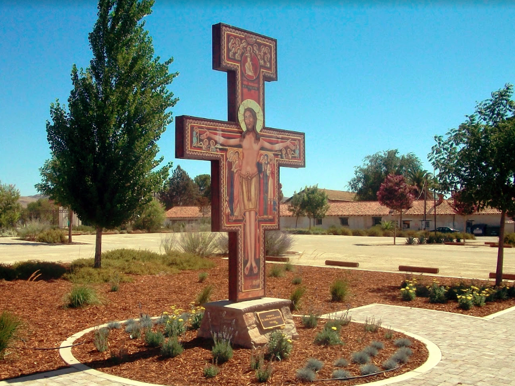 Fabricated, painted and gilded the San Damiano Cross at the Old Mission San Miguel in California. A National Landmark, established by the Spanish in 1799.
