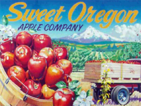 2nd sign, Sweet Oregon Apple Company